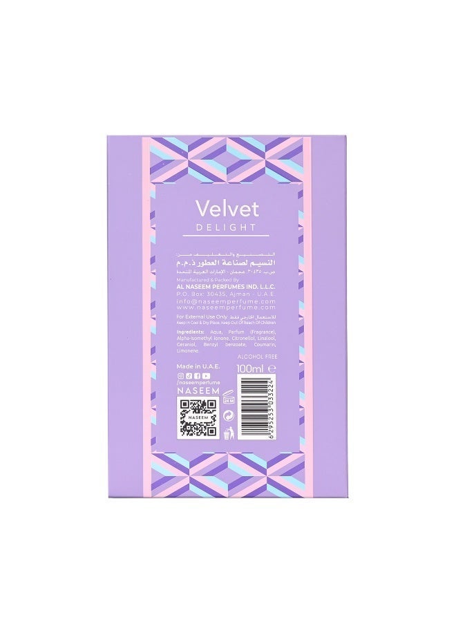 Naseem Velvet Delight Aqua Parfum For Women – 100ML - Image 5